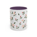 Arkansas Apple Blossom Mug, State Flower Floral Coffee Cup, 11oz Botanical Gift