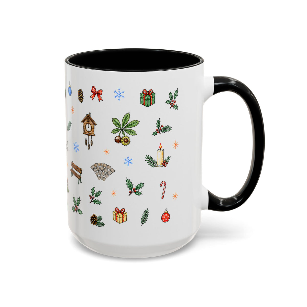 Munich Christmas Mug | Watercolor City Souvenir, Travel Gift (11oz/15oz)