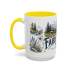 Fairy Meadows Mug, Pakistan Travel Souvenir, Bucket List Gift, Accent Ceramic Coffee Mug 11oz 15oz