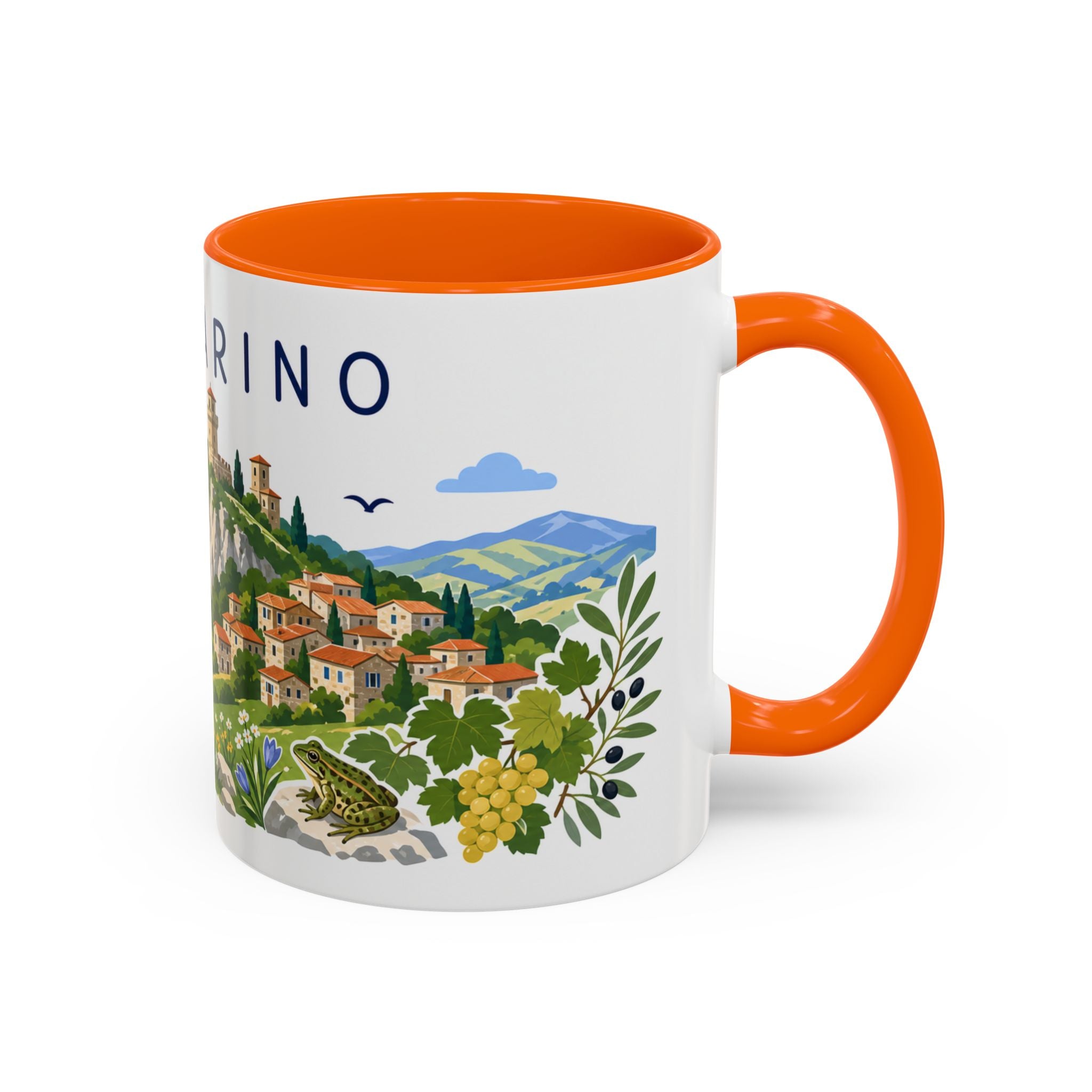 San Marino Coffee Mug | Travel Souvenir Accent Mug | Country Gift Ceramic Cup 11oz 15oz