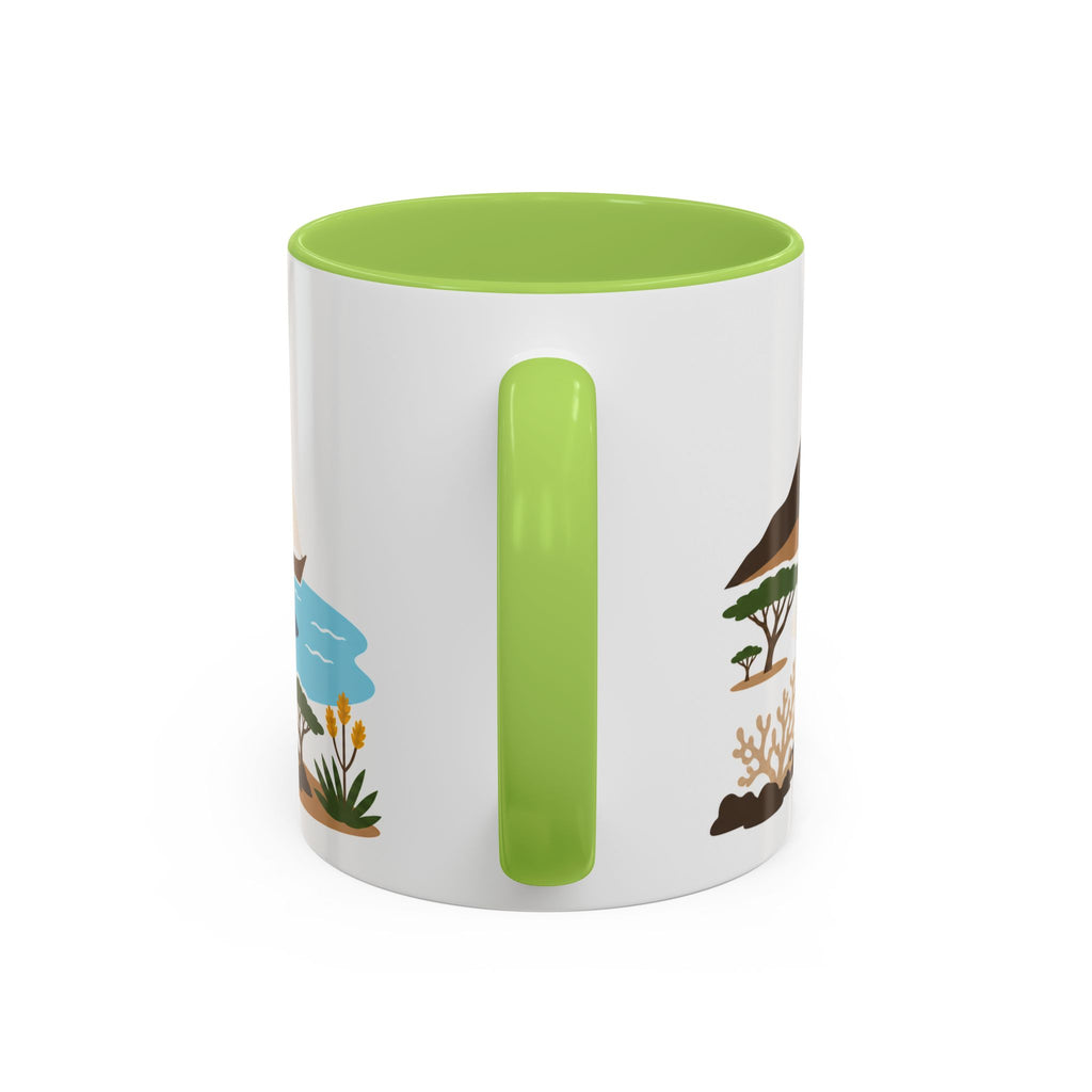 Djibouti Coffee Mug | Travel Souvenir Accent Mug | Country Gift Ceramic Cup 11oz 15oz