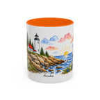 Acadia National Park Mug | US Travel Souvenir Accent Coffee Mug | 11oz 15oz Ceramic Cup