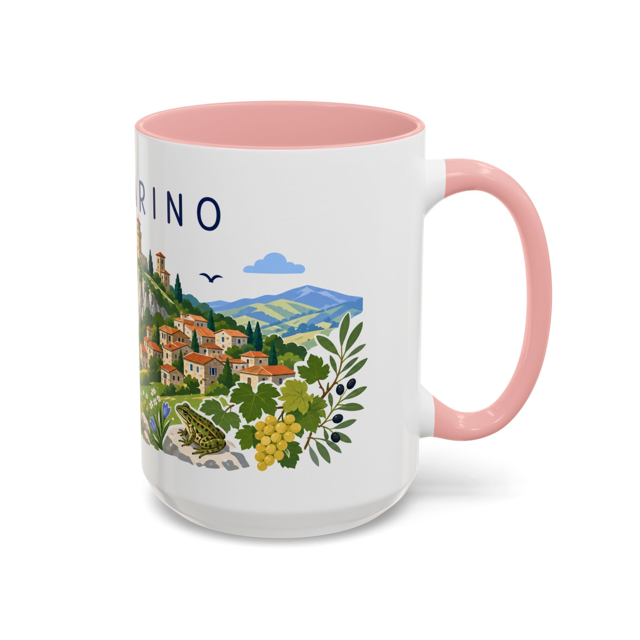 San Marino Coffee Mug | Travel Souvenir Accent Mug | Country Gift Ceramic Cup 11oz 15oz