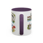 Lucerne Illustrated Travel Mug | City Souvenir Accent Coffee Mug | 11oz 15oz Ceramic Cup