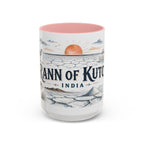 Rann of Kutch Mug, India Travel Souvenir, Bucket List Gift, Accent Ceramic Coffee Mug 11oz 15oz