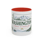 Washington State Map Mug | Moving Away, Homesick, Long Distance Friendship Gift