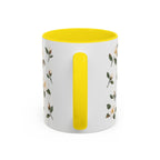 Louisiana Magnolia Mug, State Flower Floral Coffee Cup, 11oz Botanical Gift