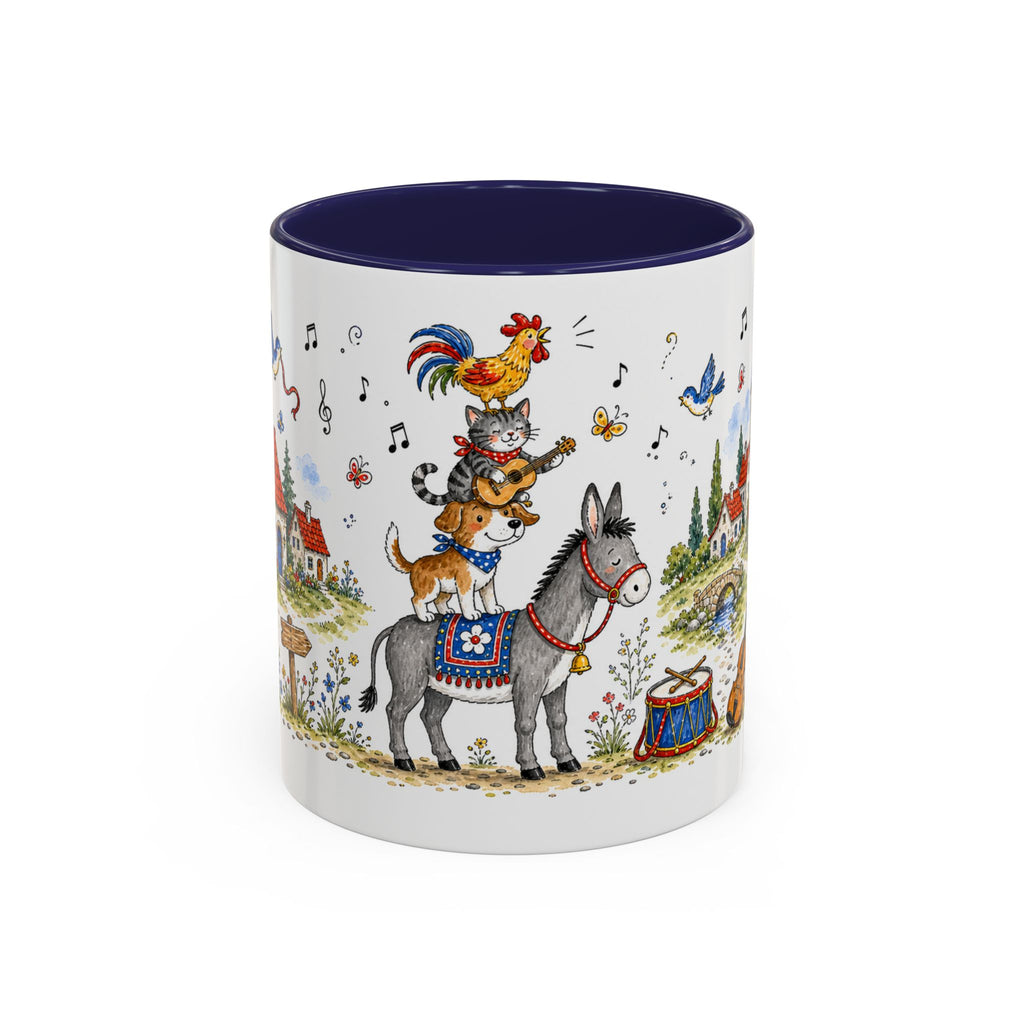 Bremen Town Musicians Mug | Storybook Accent Coffee Mug | EveryLegend