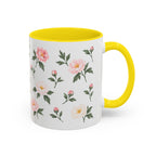 Indiana Peony Mug, State Flower Floral Coffee Cup, 11oz Botanical Gift