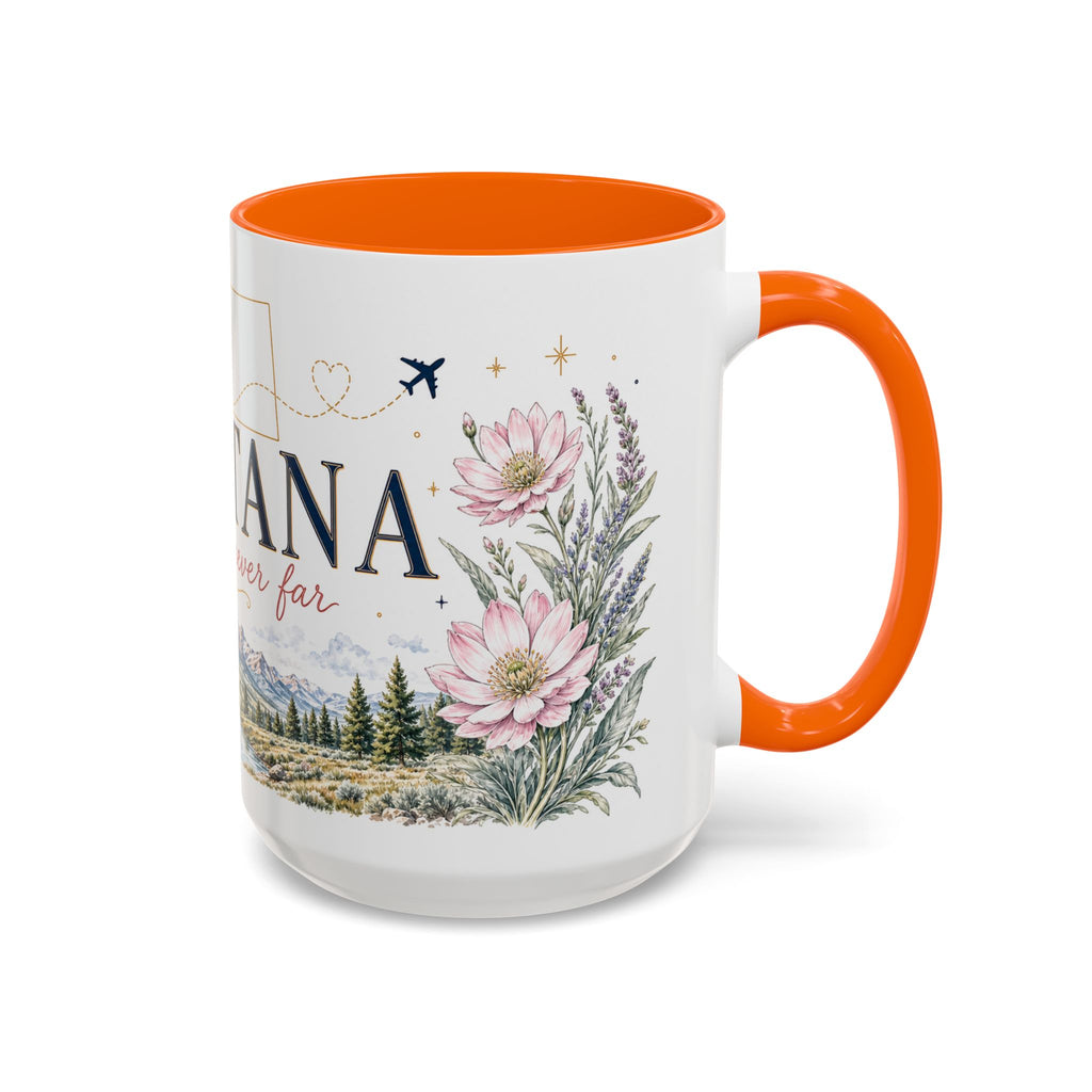 Montana Home State Mug | Moving Away, Long Distance Friendship Gift (11oz 15oz)
