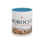Morocco Home Country Mug | Moving Away Gift | Long Distance Friendship | 11 oz 15 oz Accent Mug