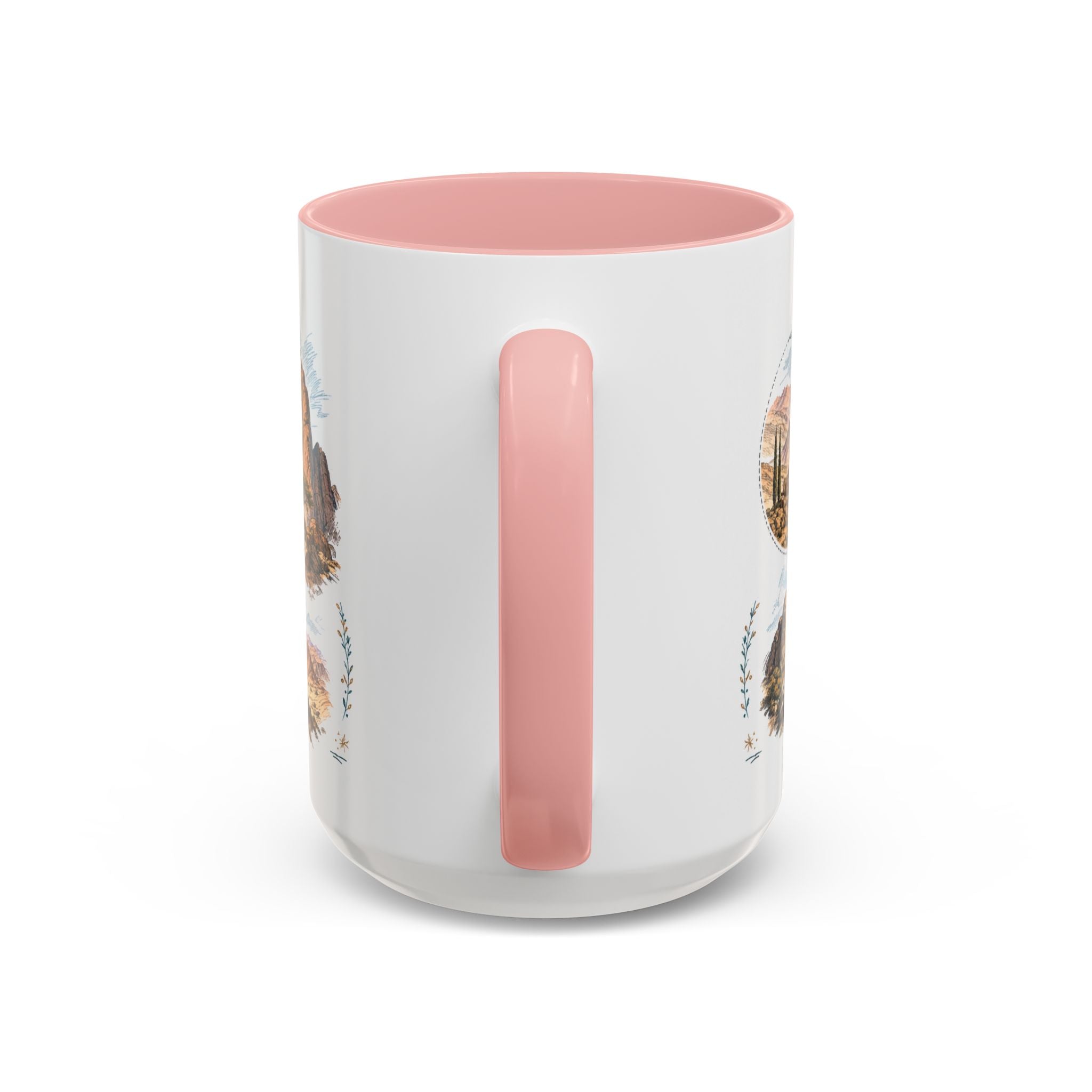 Mount Sinai Mug, Egypt Travel Souvenir, Bucket List Gift, Accent Ceramic Coffee Mug 11oz 15oz
