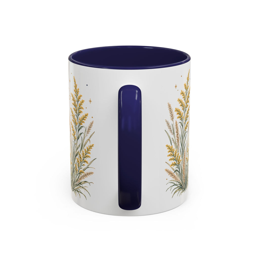 Nebraska State Mug | Moving Away, Long Distance Friendship Gift | Botanical Landscape Accent Mug