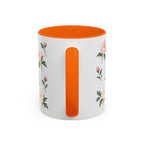 Indiana Peony Mug, State Flower Floral Coffee Cup, 11oz Botanical Gift