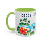 Cocos (Keeling) Islands Coffee Mug | Travel Souvenir Accent Mug | Country Gift Ceramic Cup 11oz 15oz