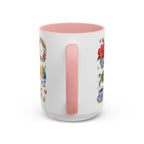 Honolulu Illustrated Travel Mug | City Souvenir Accent Coffee Mug | 11oz 15oz Ceramic Cup