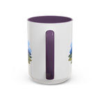 Wrangell-St. Elias National Park Coffee Mug | Solid Color Block Park Souvenir | 11oz 15oz Accent Mug