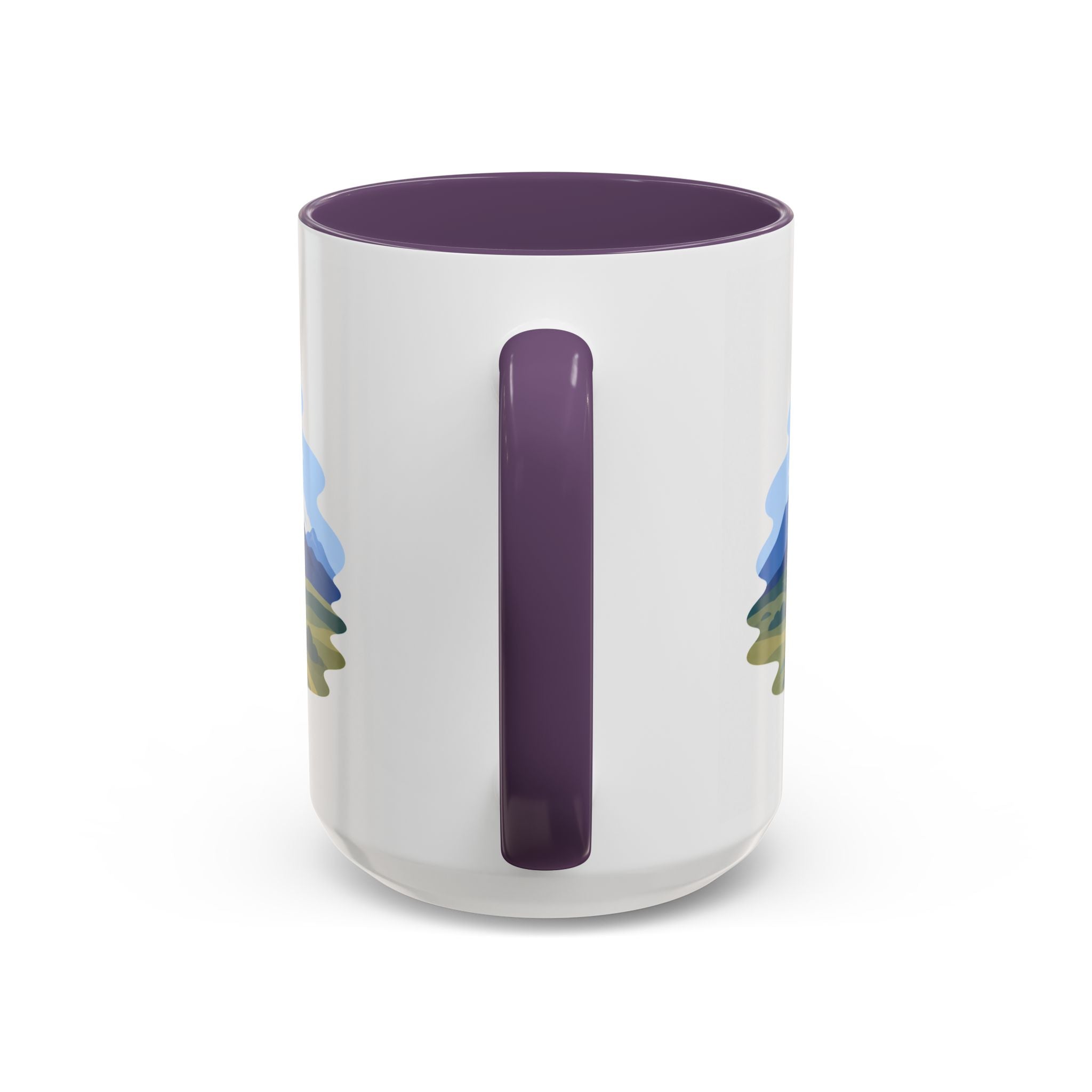 Wrangell-St. Elias National Park Coffee Mug | Solid Color Block Park Souvenir | 11oz 15oz Accent Mug