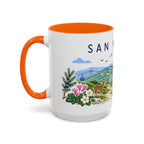 San Marino Coffee Mug | Travel Souvenir Accent Mug | Country Gift Ceramic Cup 11oz 15oz