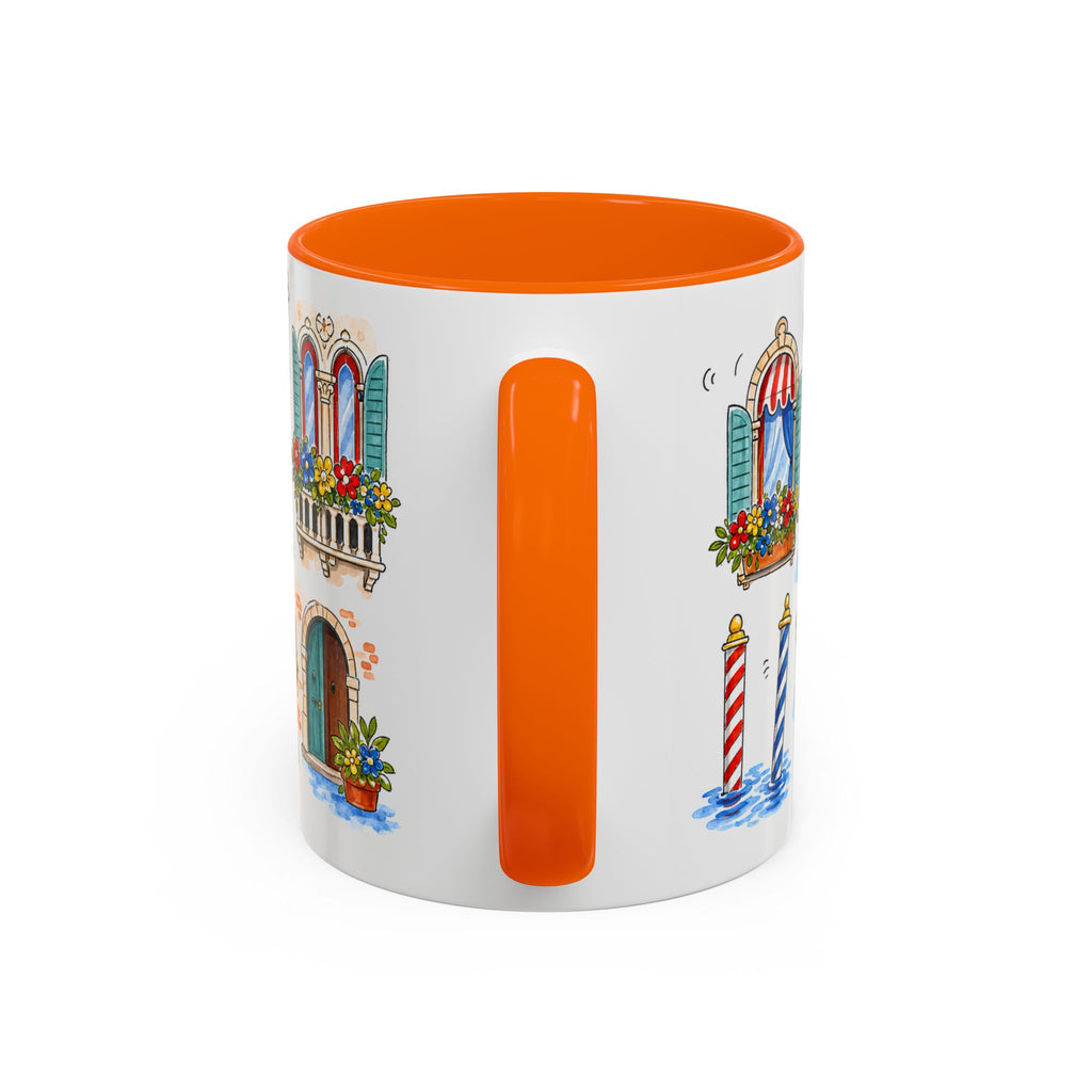 Venice Travel Mug | European City Souvenir Accent Coffee Mug | 11oz 15oz Ceramic Cup