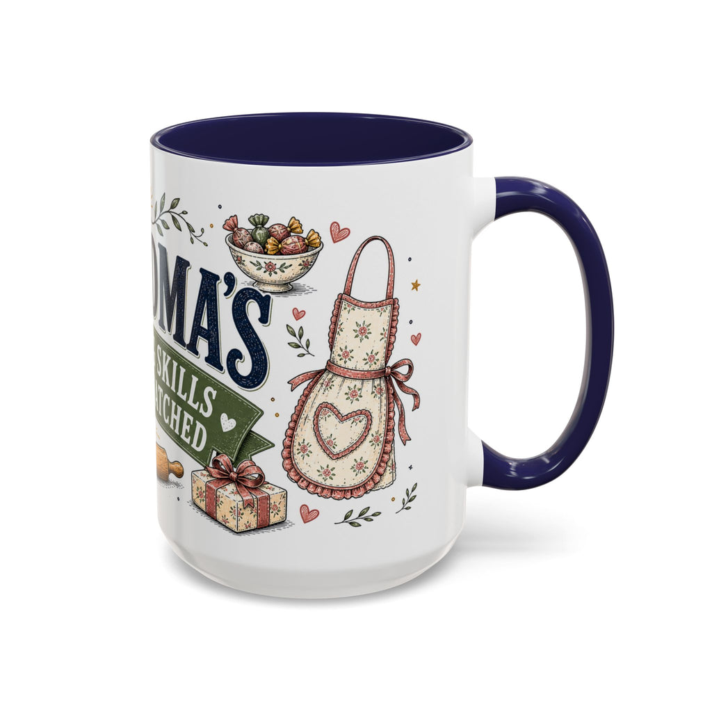 Grandma's Spoiling Skills Are Unmatched Coffee Mug | Funny Gift From Grandkids | Accent Ceramic 11oz 15oz
