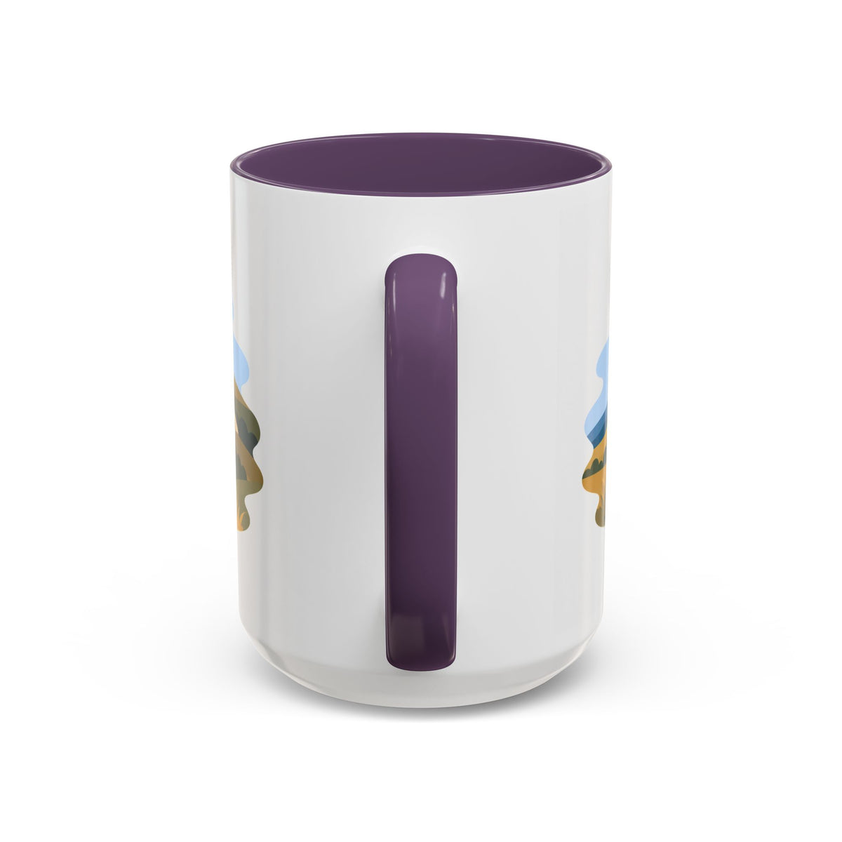 Wind Cave National Park Coffee Mug | Solid Color Block Park Souvenir | 11oz 15oz Accent Mug