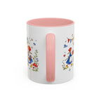 Storybook Cottage Breakfast Mug | Hand Painted Fairy Tale Accent Coffee Mug