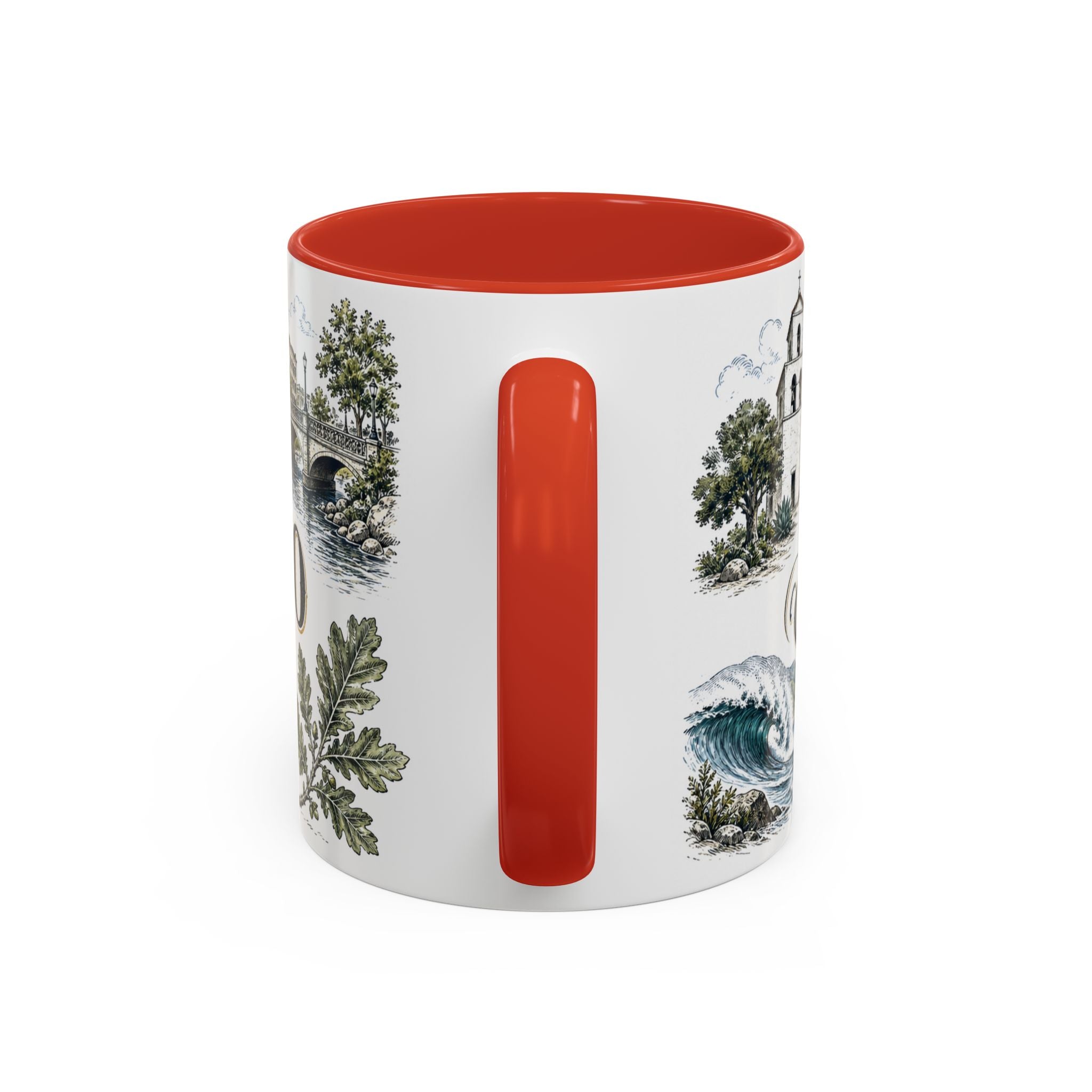 San Luis Obispo Coffee Mug | United States Travel Souvenir | Vintage Illustrated City Gift | 11 oz 15 oz Accent Mug