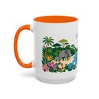 Gabon Coffee Mug | Travel Souvenir Accent Mug | Country Gift Ceramic Cup 11oz 15oz