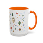 Las Vegas Christmas Mug | Watercolor City Souvenir, Travel Memories (11oz, 15oz)