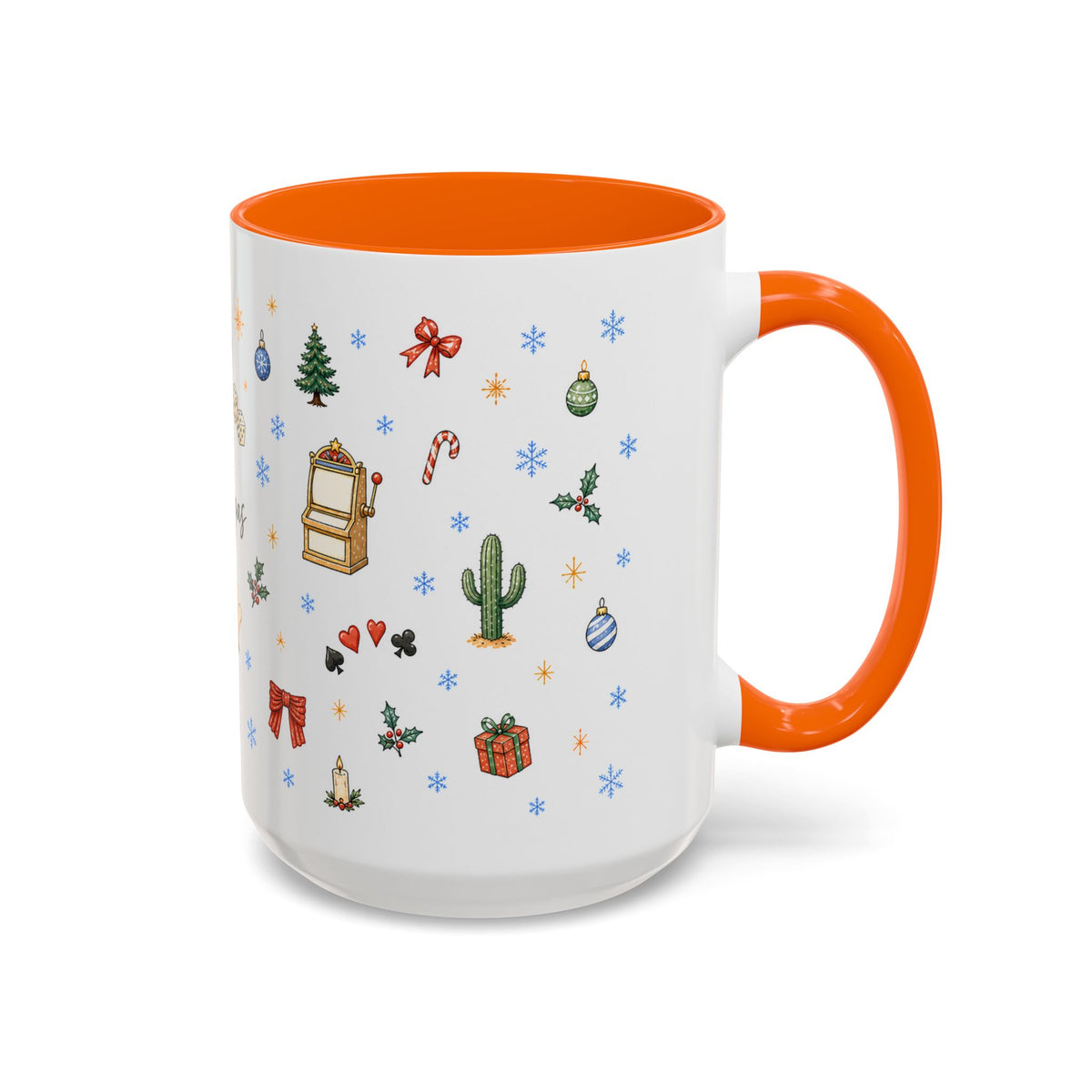 Las Vegas Christmas Mug | Watercolor City Souvenir, Travel Memories (11oz, 15oz)