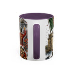 Portugal Soccer Coffee Mug | World Cup Fan Gift | Accent Color Ceramic 11oz 15oz Match Day Cup