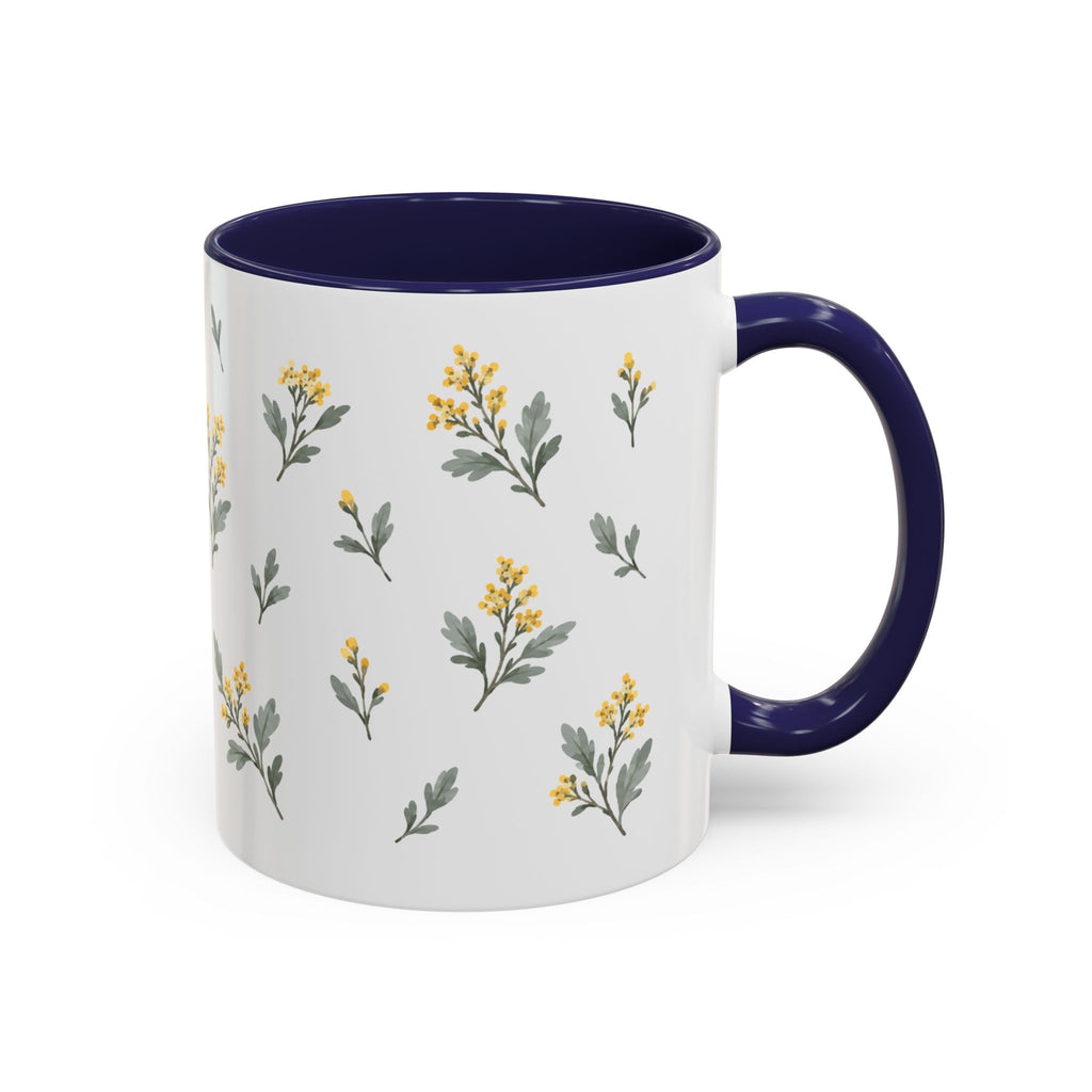 Nevada Sagebrush Mug, State Flower Floral Coffee Cup, 11oz Botanical Gift