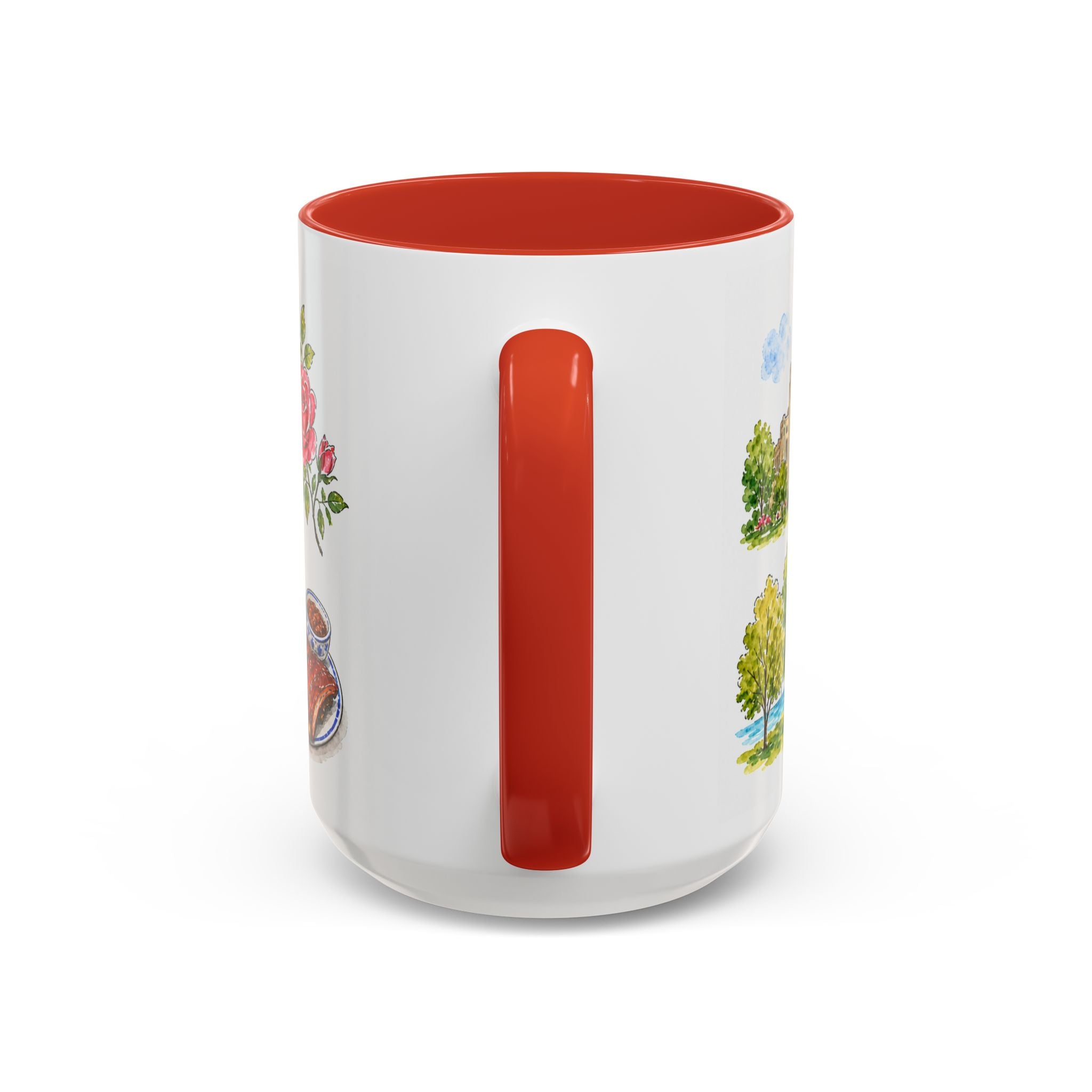 Tulsa Illustrated Travel Mug | City Souvenir Accent Coffee Mug | 11oz 15oz Ceramic Cup