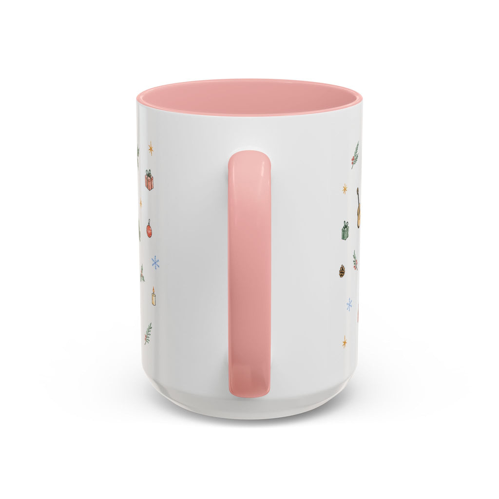 Austin Christmas Mug | Watercolor Travel Souvenir | Holiday Gift | Accent Ceramic Coffee Cup 11oz 15oz