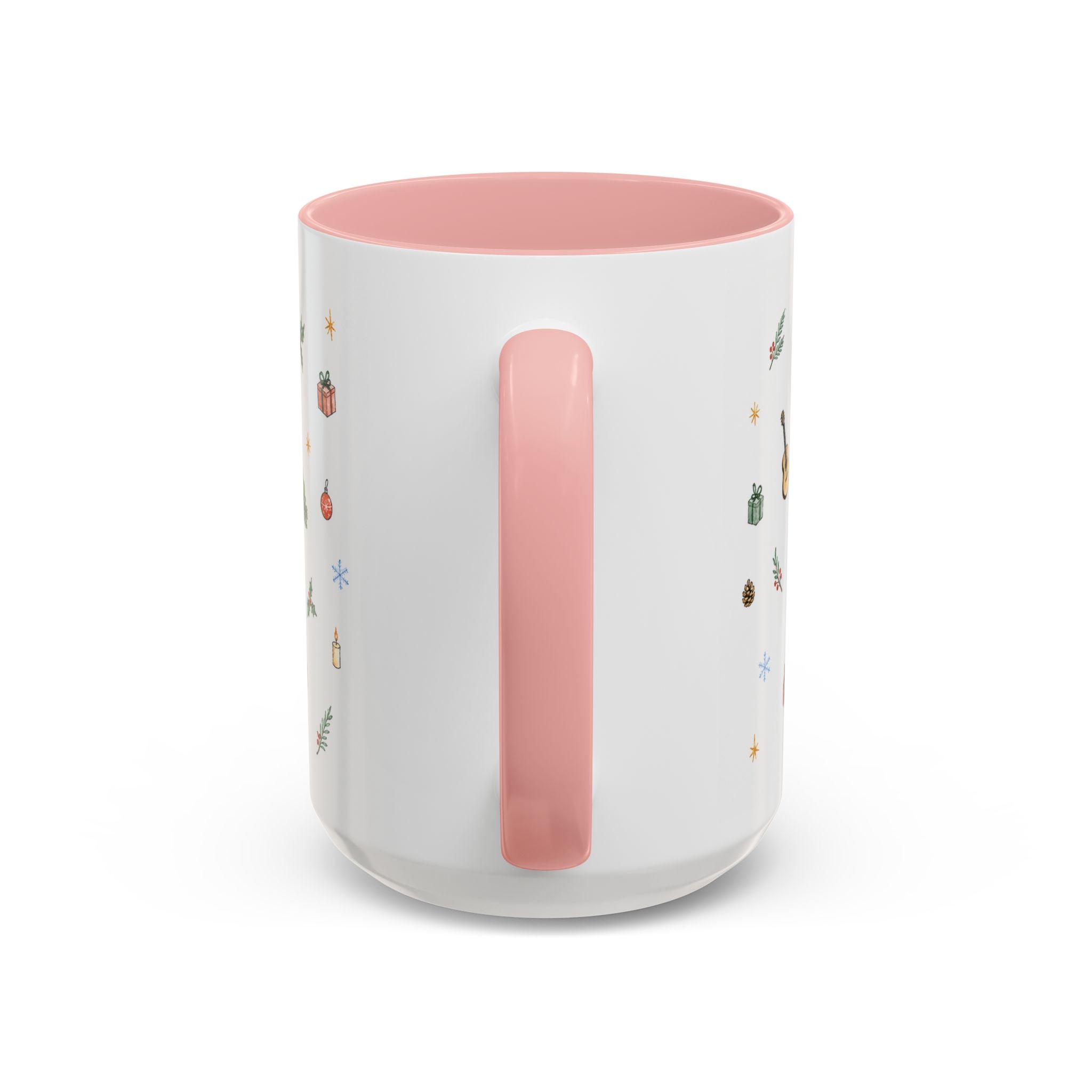 Austin Christmas Mug | Watercolor Travel Souvenir | Holiday Gift | Accent Ceramic Coffee Cup 11oz 15oz