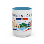 Dominican Republic Coffee Mug | Travel Souvenir Accent Mug | Country Gift Ceramic Cup 11oz 15oz