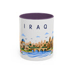 Iraq Coffee Mug | Travel Souvenir Accent Mug | Place Gift Ceramic Cup 11oz 15oz
