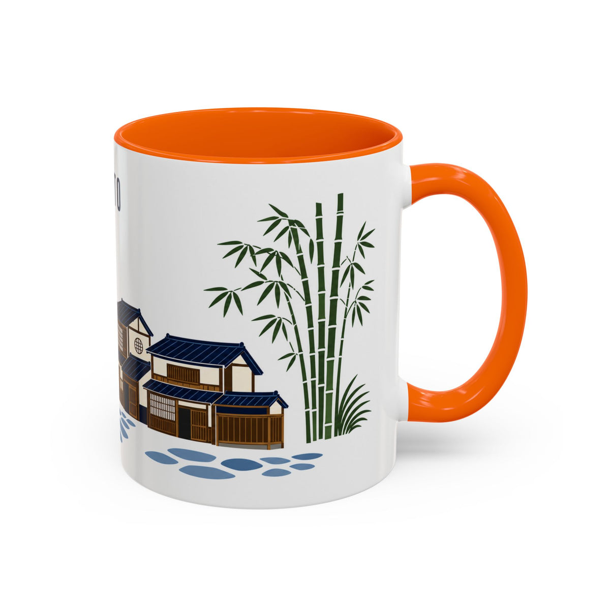 Kyoto Coffee Mug | Japan Travel Souvenir | Porcelain Decal City Gift | 11oz 15oz Accent Mug