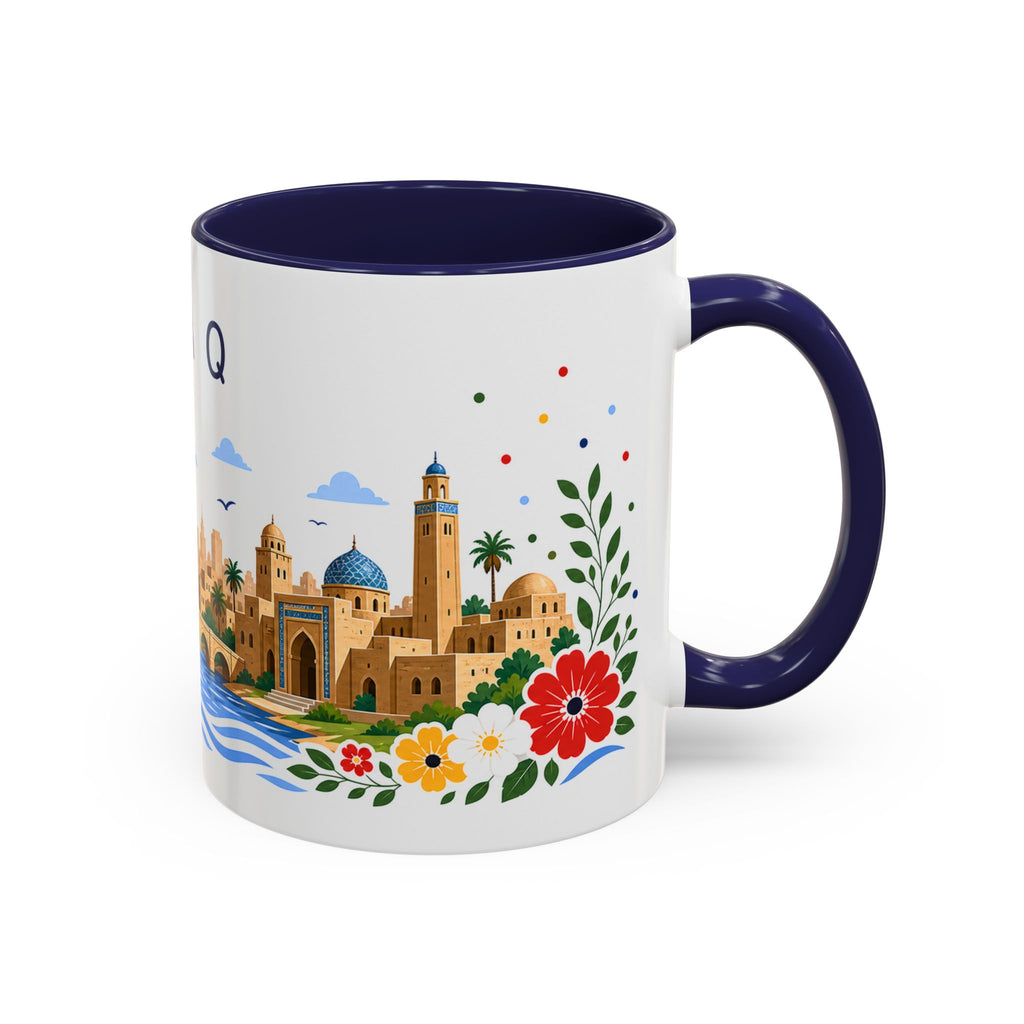 Iraq Coffee Mug | Travel Souvenir Accent Mug | Place Gift Ceramic Cup 11oz 15oz