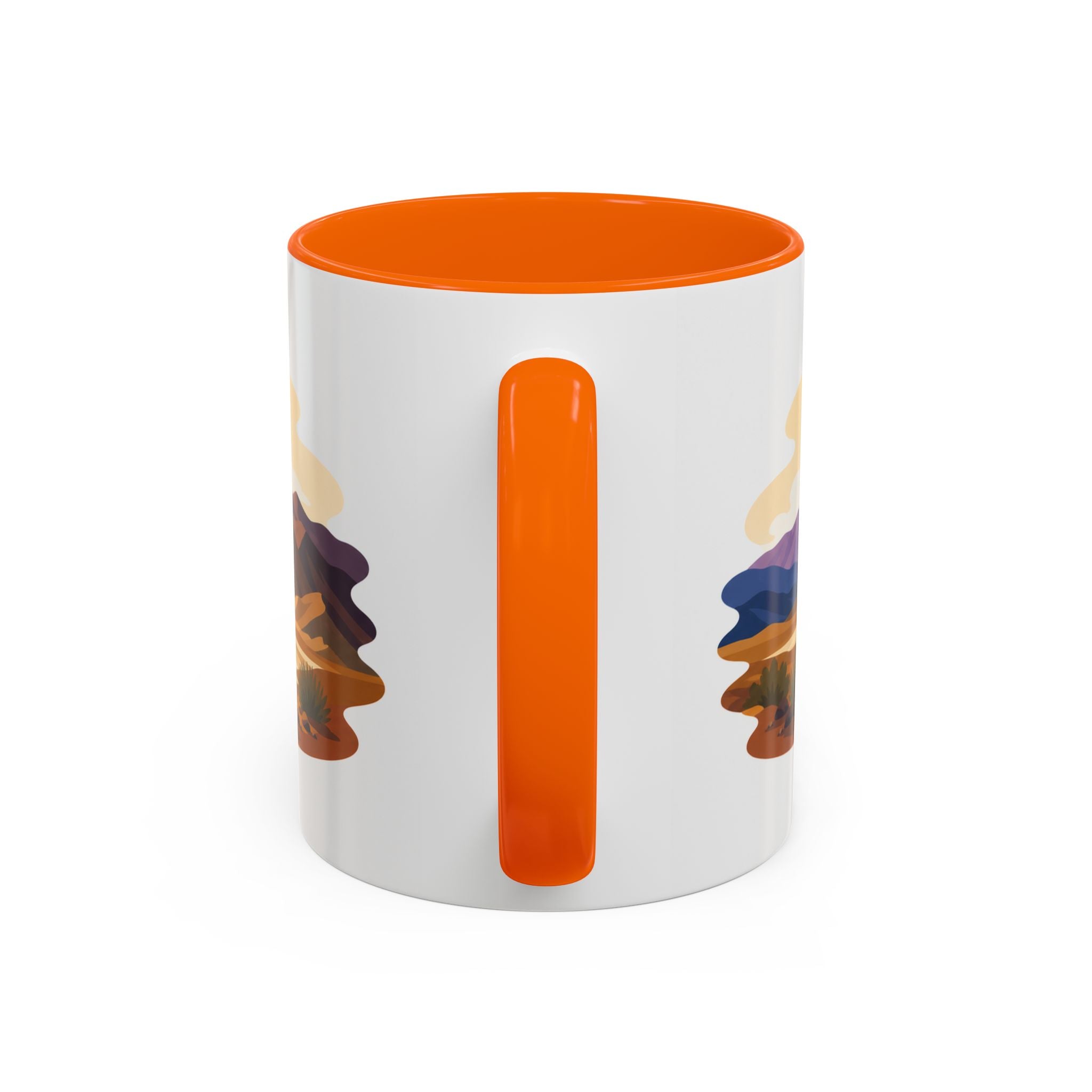 Death Valley National Park Coffee Mug | Solid Color Block Park Souvenir | 11oz 15oz Accent Mug