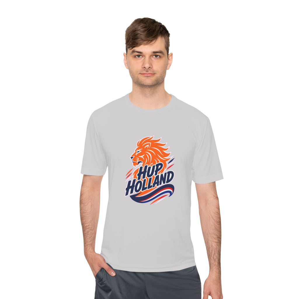 Hup Holland Netherlands Soccer Fan Shirt, Moisture Wicking Sport Tee