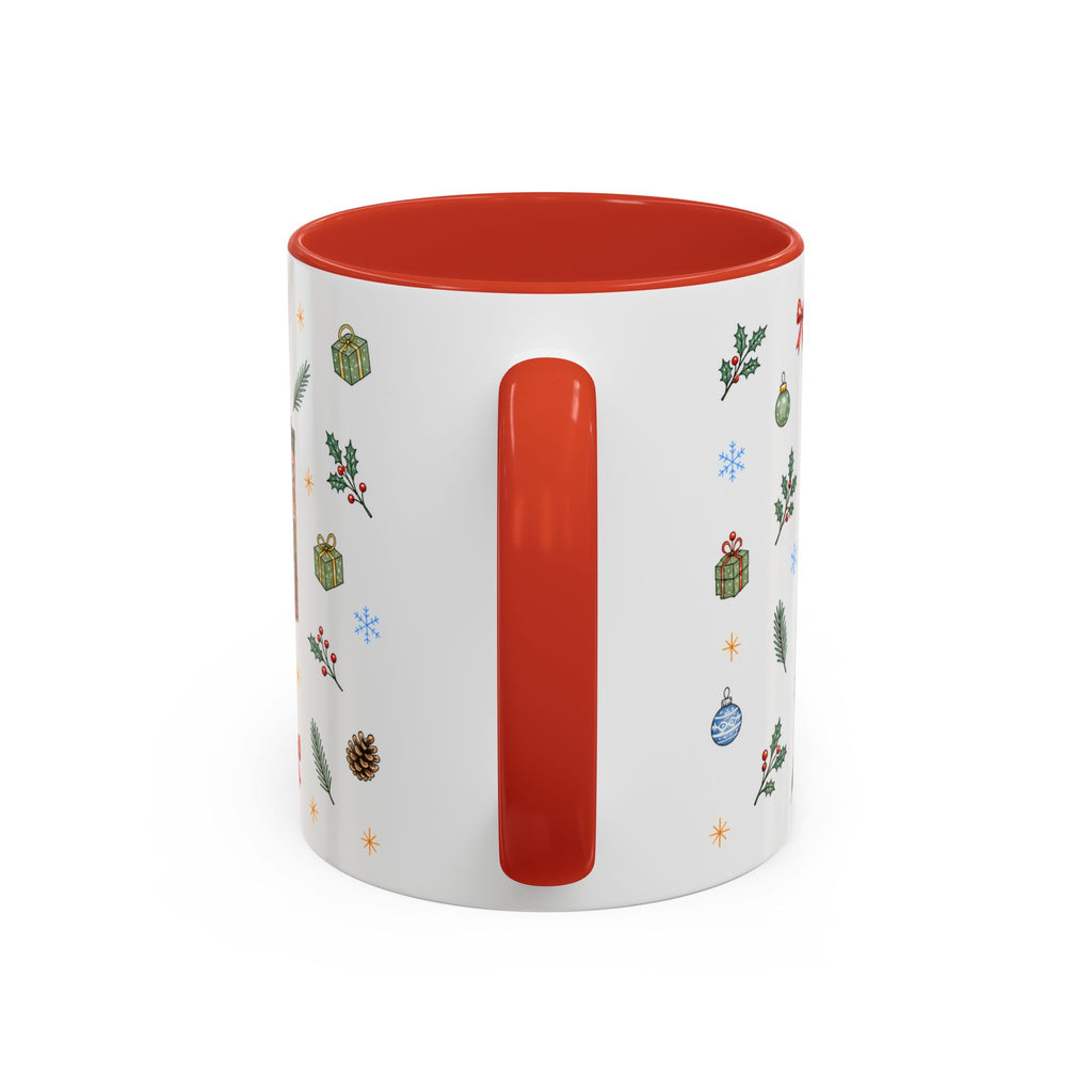 New York City Christmas Mug | Watercolor City Souvenir | Ceramic Coffee Cup