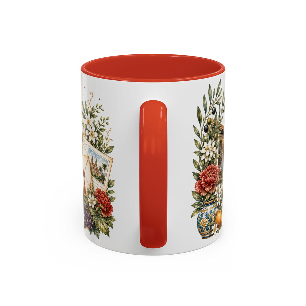 Spain Home Country Mug | Moving Away Gift | Long Distance Friendship | 11 oz 15 oz Accent Mug