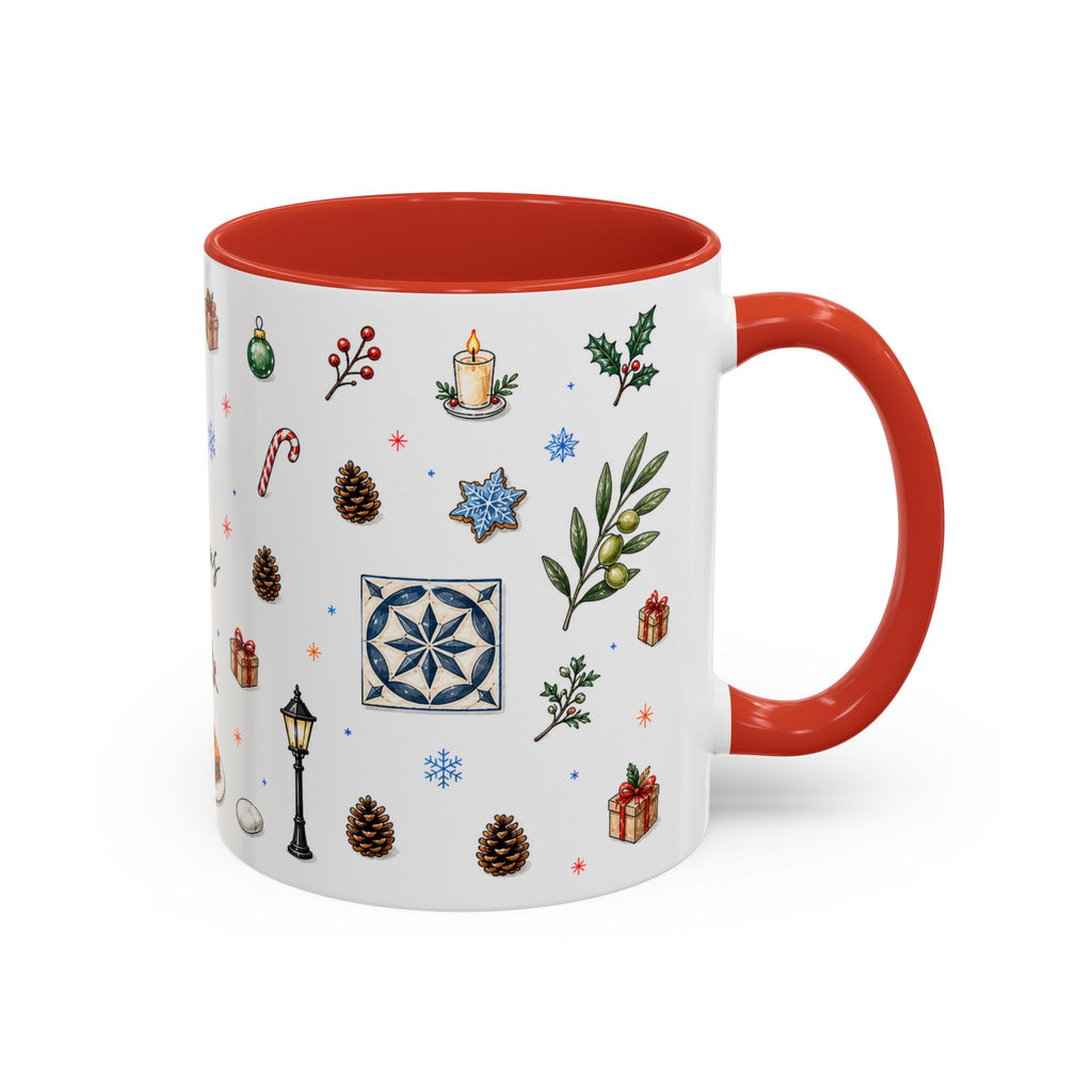 Athens Christmas Mug | Watercolor City Souvenir, Travel Gift (11oz/15oz)