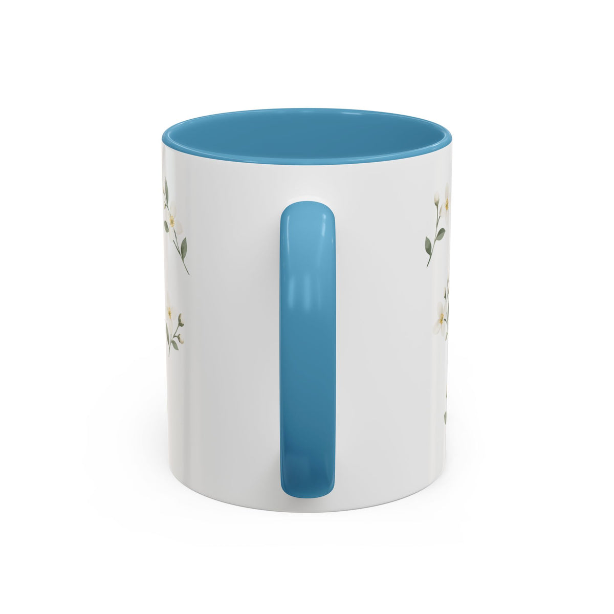 Idaho Syringa Mug, State Flower Floral Coffee Cup, 11oz Botanical Gift