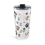 Dog Mom Daily Sip 20oz Tumbler | Dog Mom Gift | Insulated Stainless Steel Travel Cup