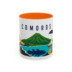 Comoros Coffee Mug | Travel Souvenir Accent Mug | Country Gift Ceramic Cup 11oz 15oz