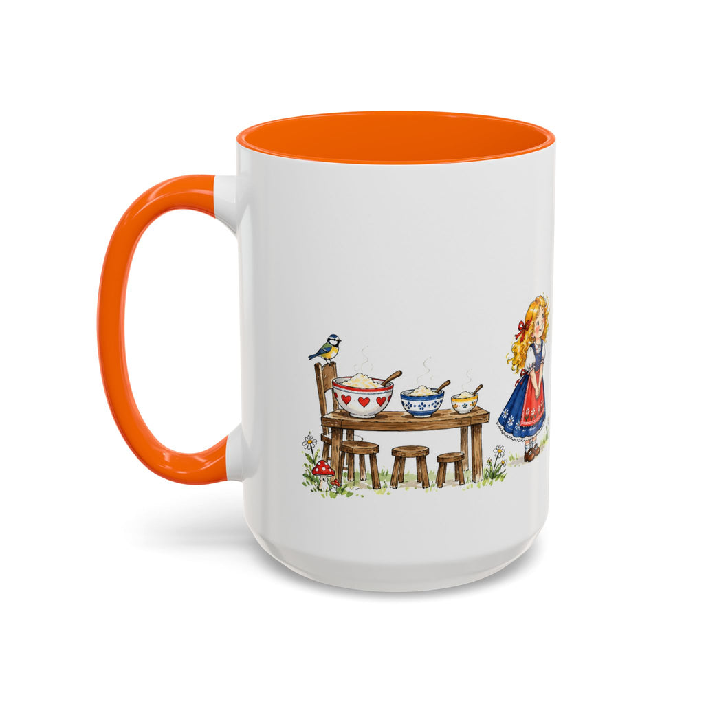 Goldilocks and the Three Bears Mug | Storybook Fairy Tale Accent Coffee Mug | EveryLegend