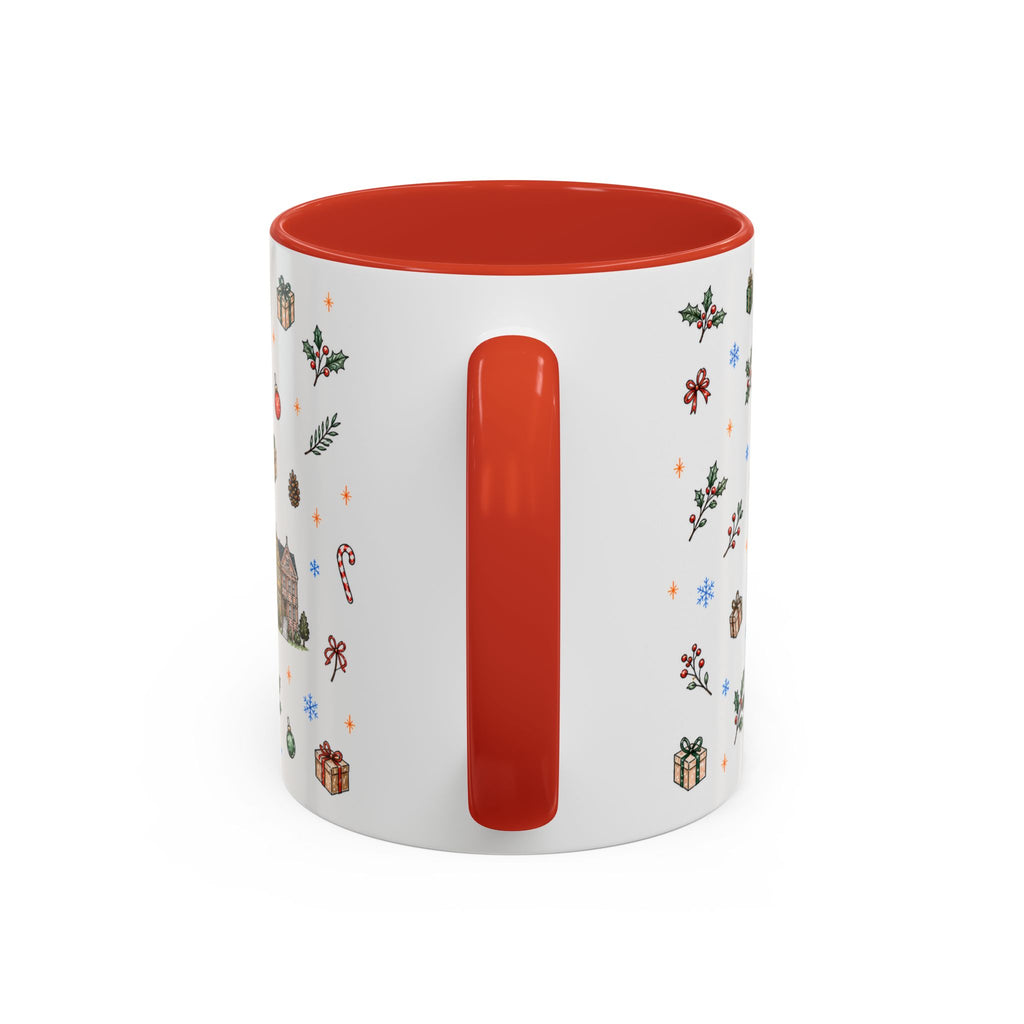 San Francisco Christmas Mug | Watercolor City Souvenir | Ceramic Coffee Cup